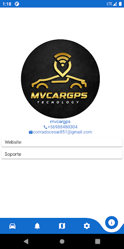 Android application mvcargps screenshort