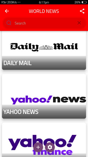 World Newspaper Collection Screen 3