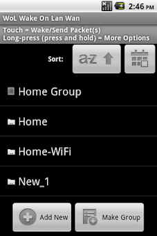 Wol Wake on Lan Wan screenshot 1