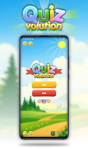 Android application QuizVolution - Knowledge screenshort