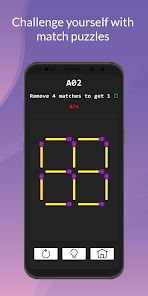 Captura de Pantalla 1 Match It! Matches Puzzle Game android