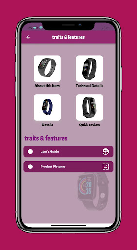Smart Bracelet Fitpro Guide Screen 2