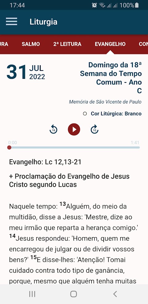 Liturgia Diária com áudioのおすすめ画像1