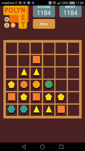 Polynet   poligonal puzzle game