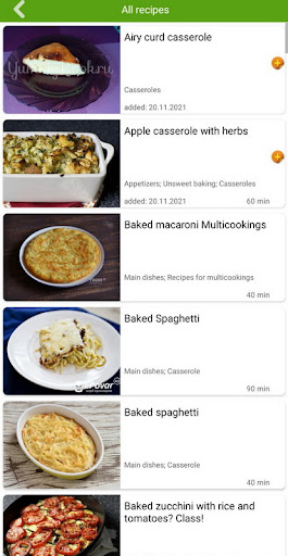 Casserole recipes Screen 3
