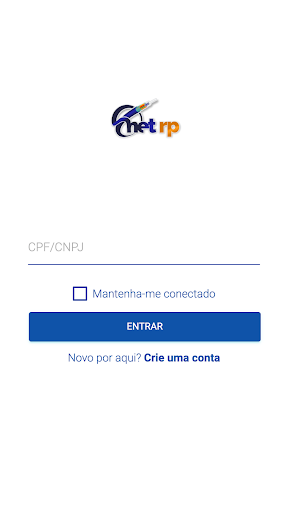 Android application NET RP - Central do assinante screenshort