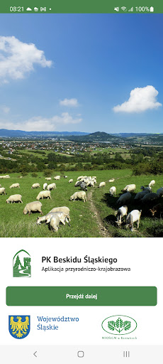 Android application PK Beskidu Śląskiego screenshort