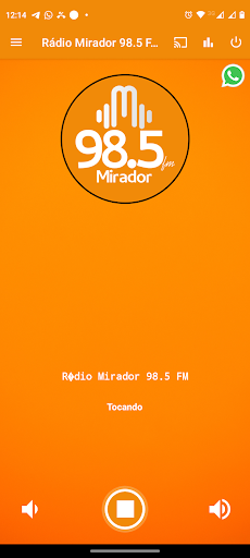 Android application Rádio Mirador 98.5 FM screenshort