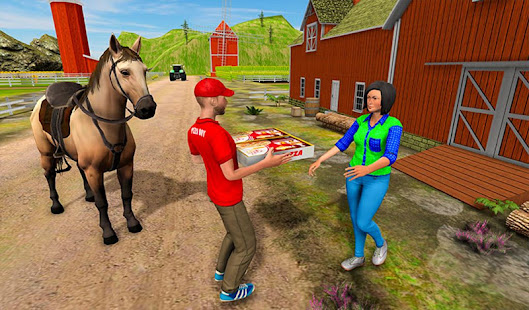 Mounted Horse Riding Pizza 1.0.6 screenshots 7