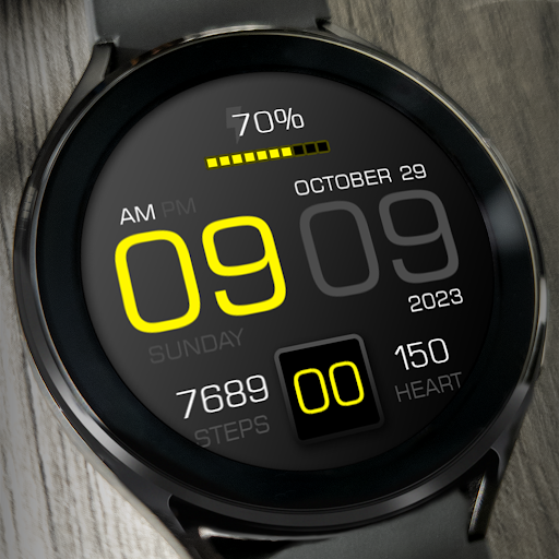 Key083 Digital Watch Face Screen 3