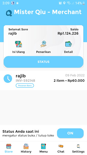 Mister Qiu Merchant UMKM Screen 3
