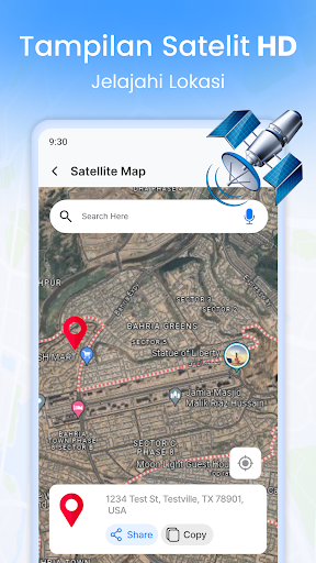 Tampilan Satelit Langsung screenshot 2