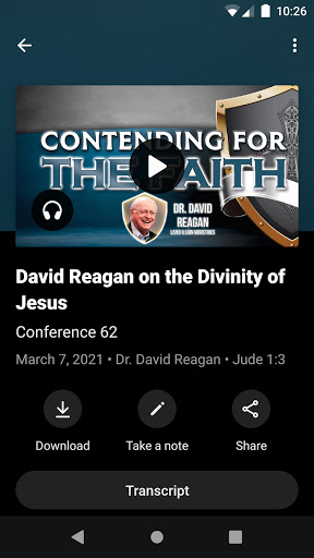 Screenshot of Lamb & Lion Ministries