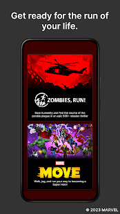 ZRX: Zombies Run + Marvel Move Screenshot