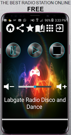 Android application Labgate Radio Disco and Dance screenshort
