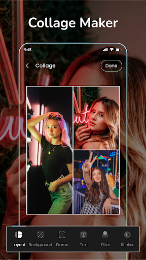Photo Collage Scrapbook Maker Screen 2