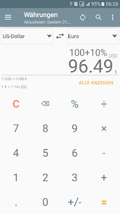 Universeller Einheitenwandler Bildschirmfoto