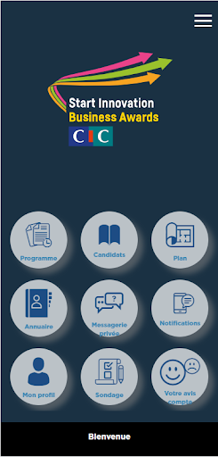 Android application CIC Event screenshort