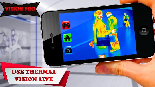 Thermal vision camera effects For PC installation