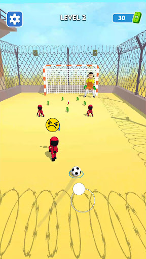 Android application Run the ball screenshort