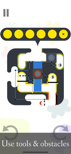 Android application bunt - coloring puzzle game screenshort