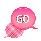 GO SMS - Precious Pink Plaid 2 icon