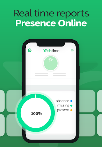 Yesh Time - Attendance Clock Screen 2