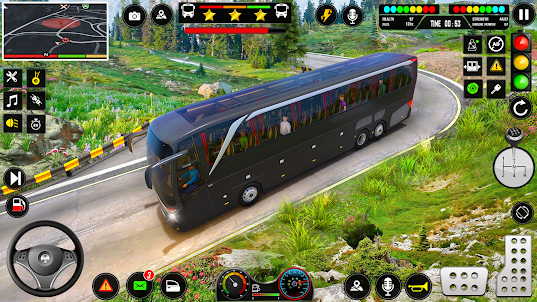 US Bus Simulator 3d Games 2024