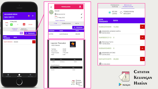 Catatan Keuangan Harian Screen 3
