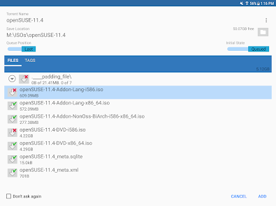 Imágen 18 BiglyBT, Torrent Downloader android