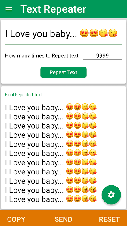Text Repeater: Repeat Text 10K - 3.8.3 - (Android)