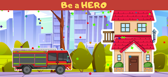 Firefighter game: for kids