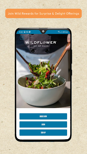 Android application Wildflower screenshort