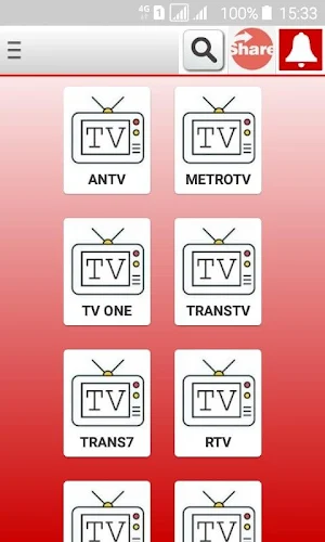 TV Indonesia - Semua Saluran TV Online Indonesia screenshot 2
