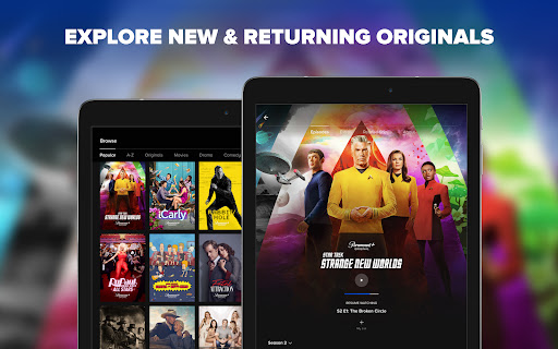 Paramount+ screenshot