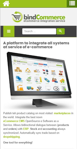 bindCommerce Screen 2