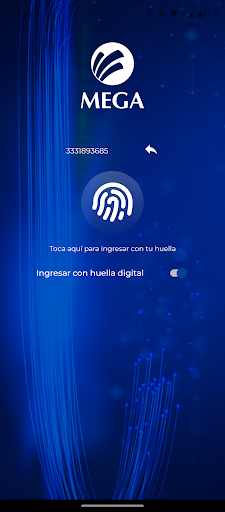 Megacable APP Screen 2