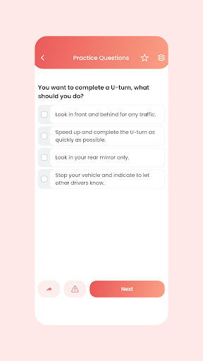 Driver Theory Test Ireland Screen 2