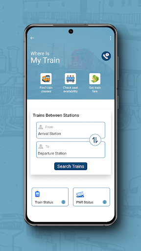 Track My Train - Live Status Screen 3