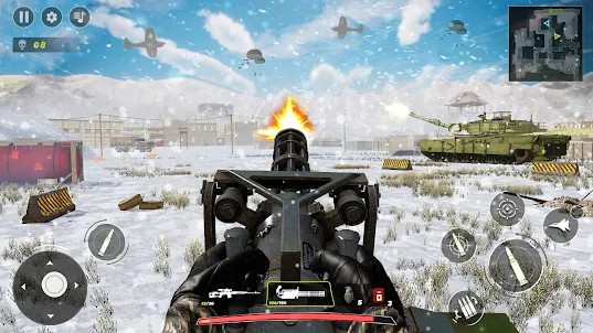 WW2 Tank War: 銃を撃つゲーム 戦争ゲーム