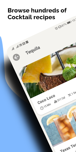 Android application Cocktail Recipes: Mixed Drinks screenshort