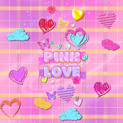 YEAH! PINK LOVE - Wallpaper logo