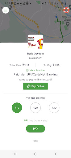 Aala Cabs and Auto Screen 3