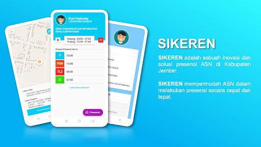 Android application SIKEREN JEMBER screenshort