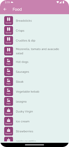 Menu Memory screenshot 6