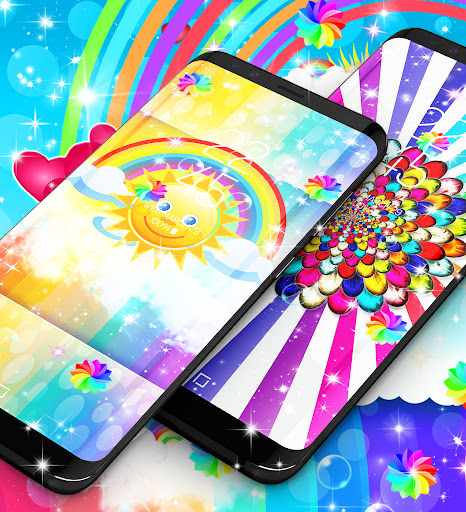 Rainbow live wallpaper