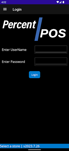 Android application Percent Mobile screenshort
