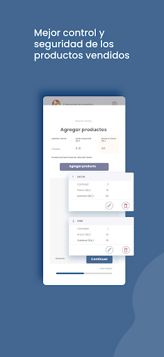 Ventas Consume lo nuestro Screen 2