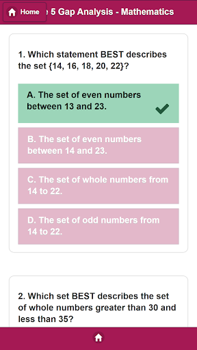 Grade 5 Mathematics Gap Screen 3