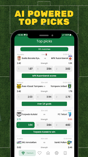 BetGPT - Betting Tips Screen 2